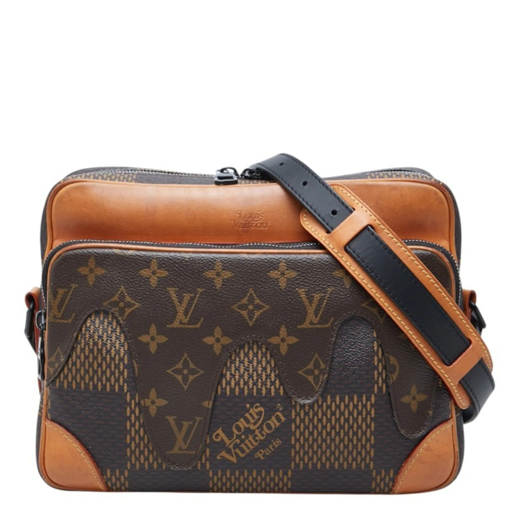 Louis Vuitton Damier Giant Nile Messenger PM Crossbody Shoulder Bag N40359 Br...